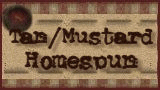 Tan/Brown Homespun