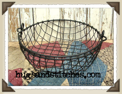 5013B - Black Wire Basket
