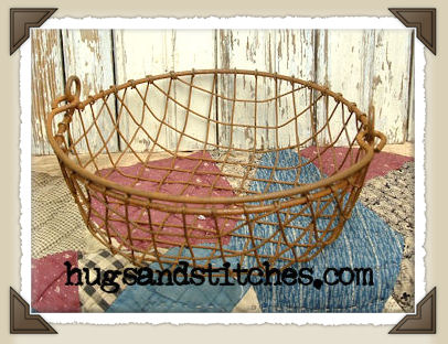 5013R - Rusty Wire Basket