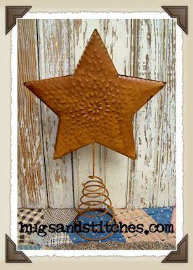 5027 - Rusty Star Tree Topper (HFK)