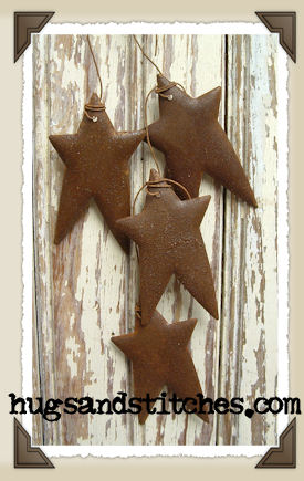 5033 - 2-3/4" Rusty Star Ornie