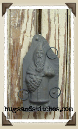 5035 - Mini Santa Mold Ornament (HFK)