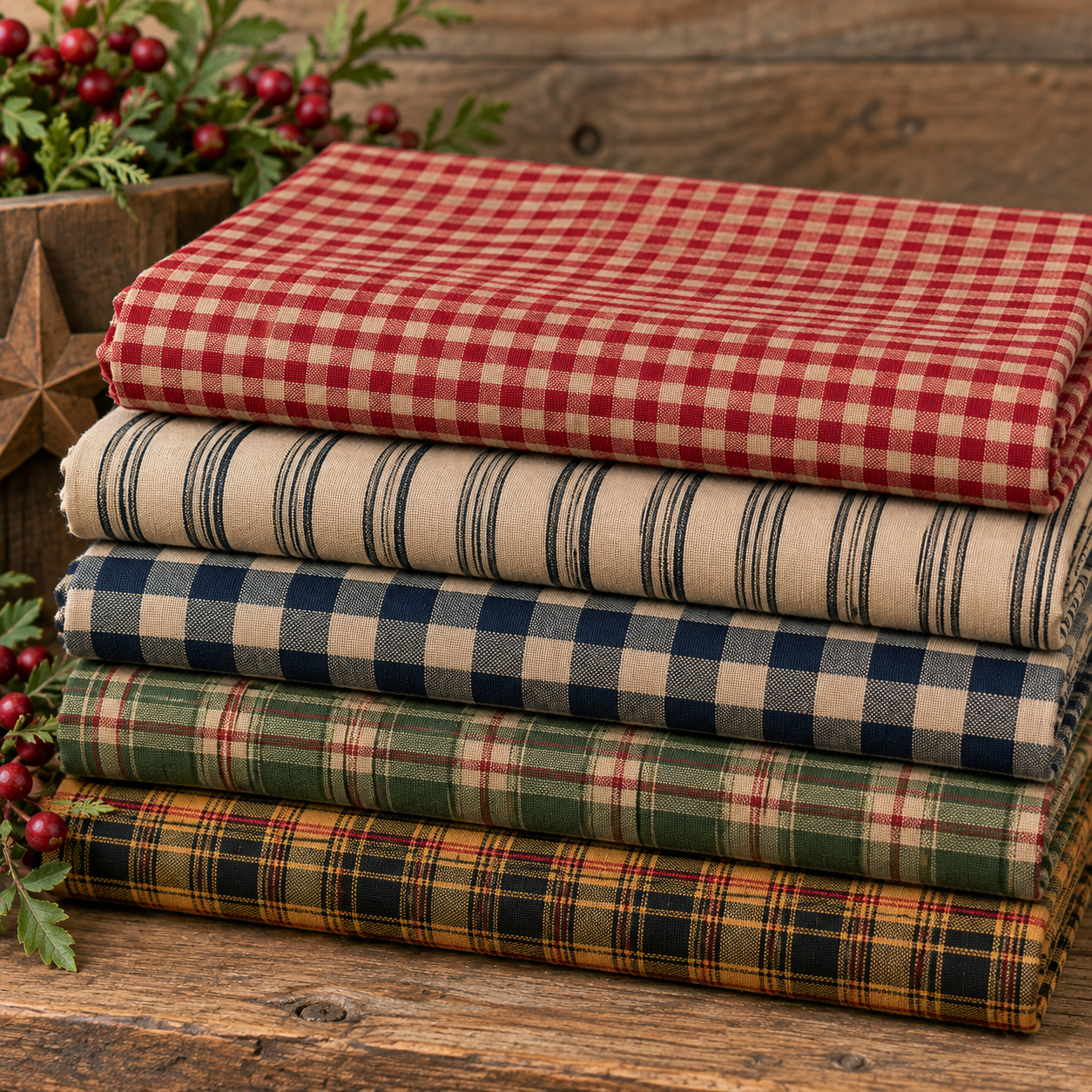 Fabrics, patterns and creative craft supplies