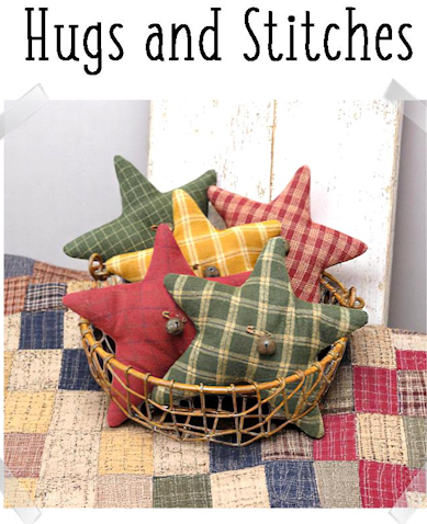 Primitive craft pattern from Hugs & Stitches