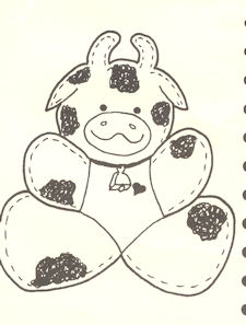 892 - Corky the Cow Pin *CL