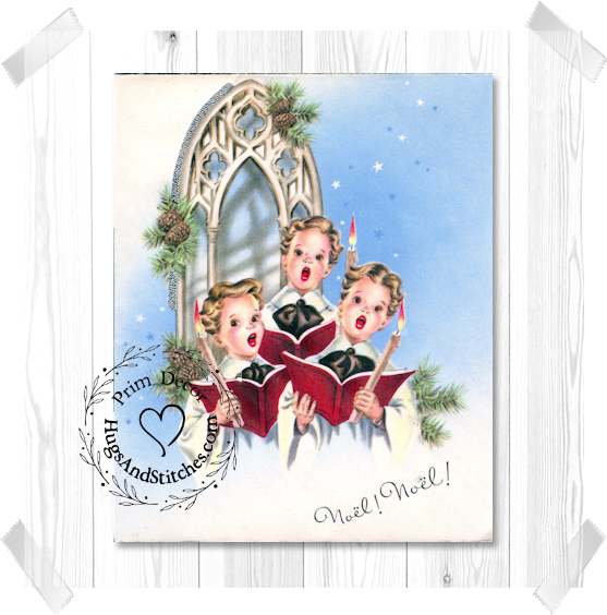 Church Choir Caroling Christmas Image #107