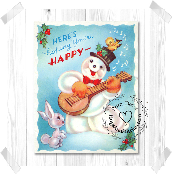 Singing Snowman Christmas Image #120