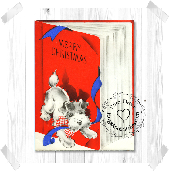 Scottie Terrier Dog Merry Christmas Image #121