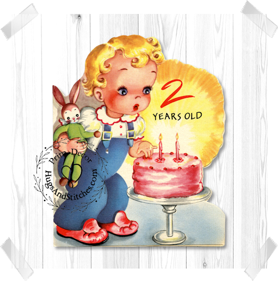 Child with Bunny Birthday Cake Image #130
