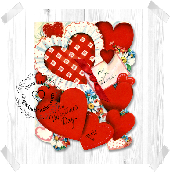 For You Alone Hearts Valentine Image #140