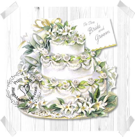 Bride and Groom Wedding Cake Image #151