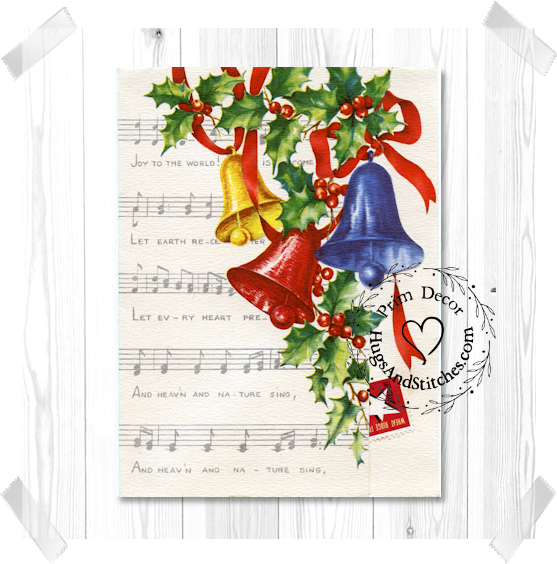 Joy To the World Music Bells Christmas Image #162