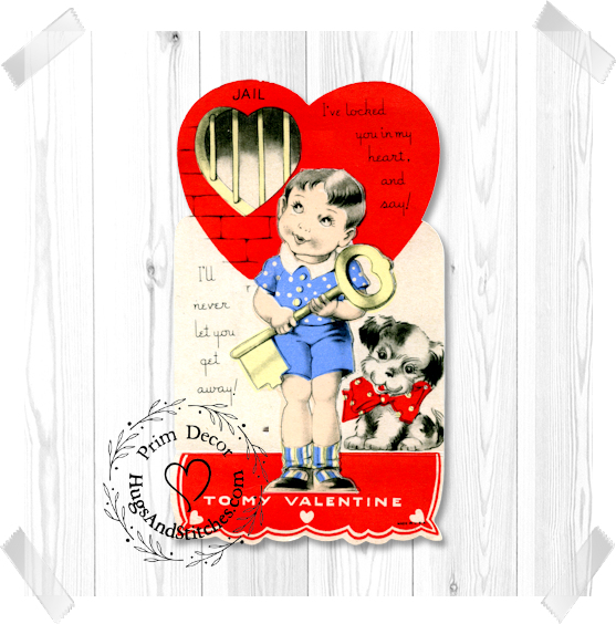 I've Locked You In My Heart Jail Valentine Image #171
