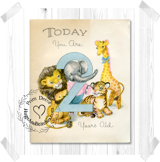 Happy Birthday 2 Year Old Jungle Animal Image #188