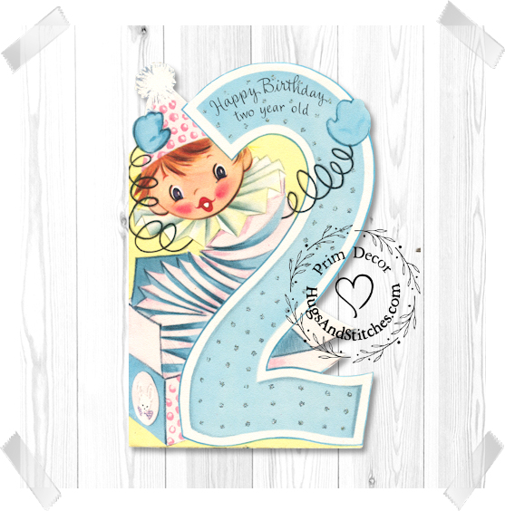 Happy Birthday 2 Year Old Clown In A Box Image #202