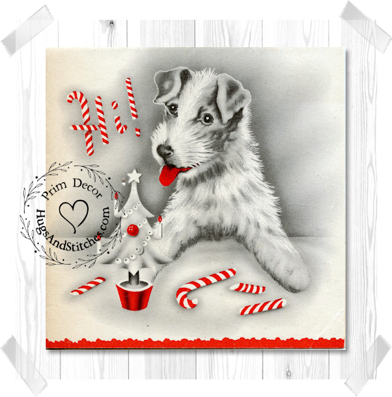 Scottie Terrier Dog Christmas Image #210