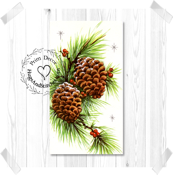 Pine Cone Christmas Image #212