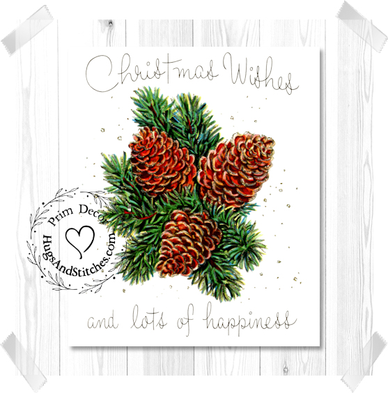 Pine Cone Christmas Image #223