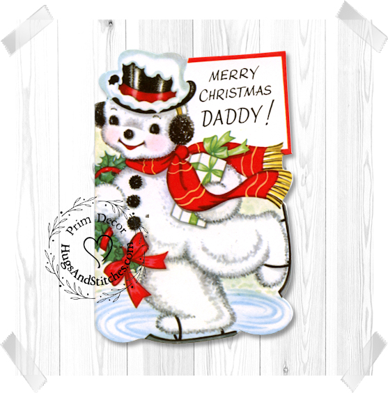 Ice Skating Snowman Christmas Image #224