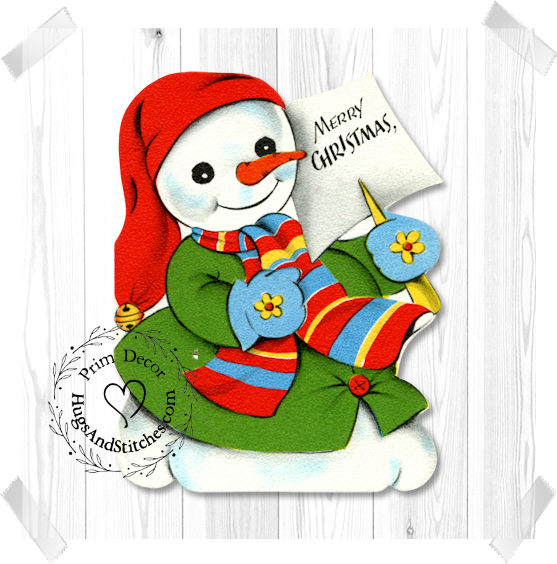 Merry Christmas Snowman Image #229