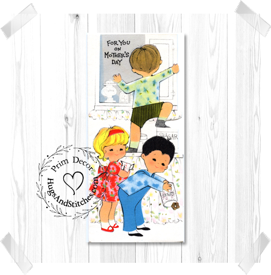 For You On Mothers Day Kids Making Cookies Image #233