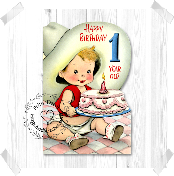 Happy Birthday One Year Old Cowboy Image #234