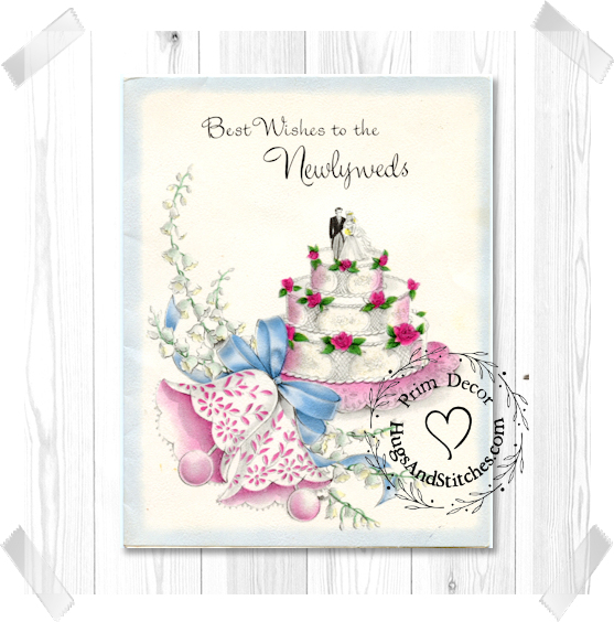Best Wishes Wedding Cake Bells Image #242