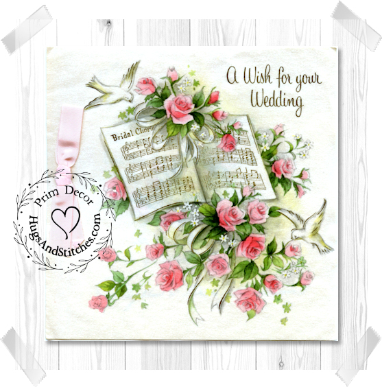 Rose Bouquet Dove Wedding Music Image #244