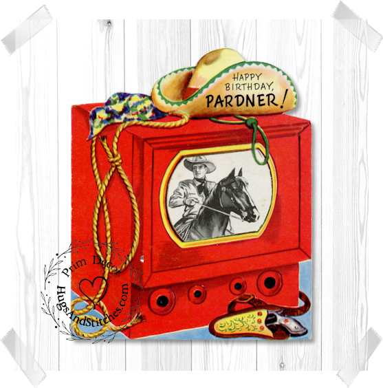 Cowboy TV Television Birthday Image #250