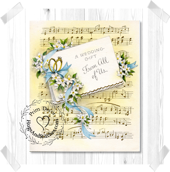 Wedding Gift Music Sheet Image #49