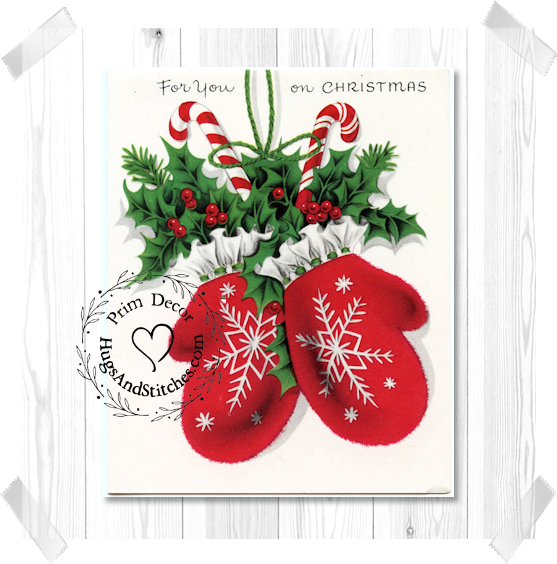 Snowflake Mittens Christmas Image #67
