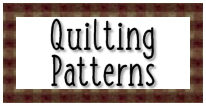 Clearance Quilting Patterns
