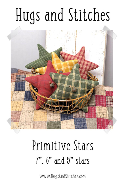 Primitive craft pattern from Hugs & Stitches