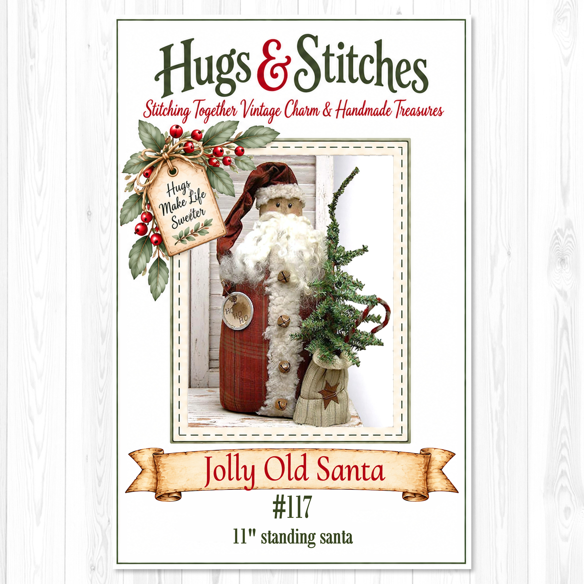 Jolly Old Santa Pattern #117