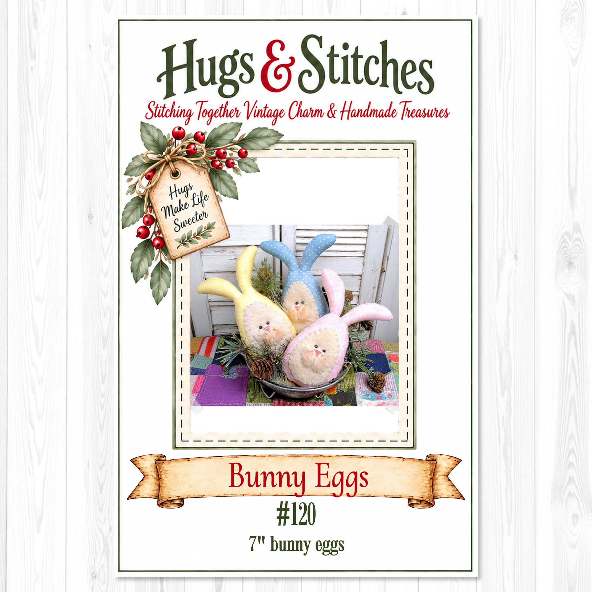 Bunny Eggs Pattern #120