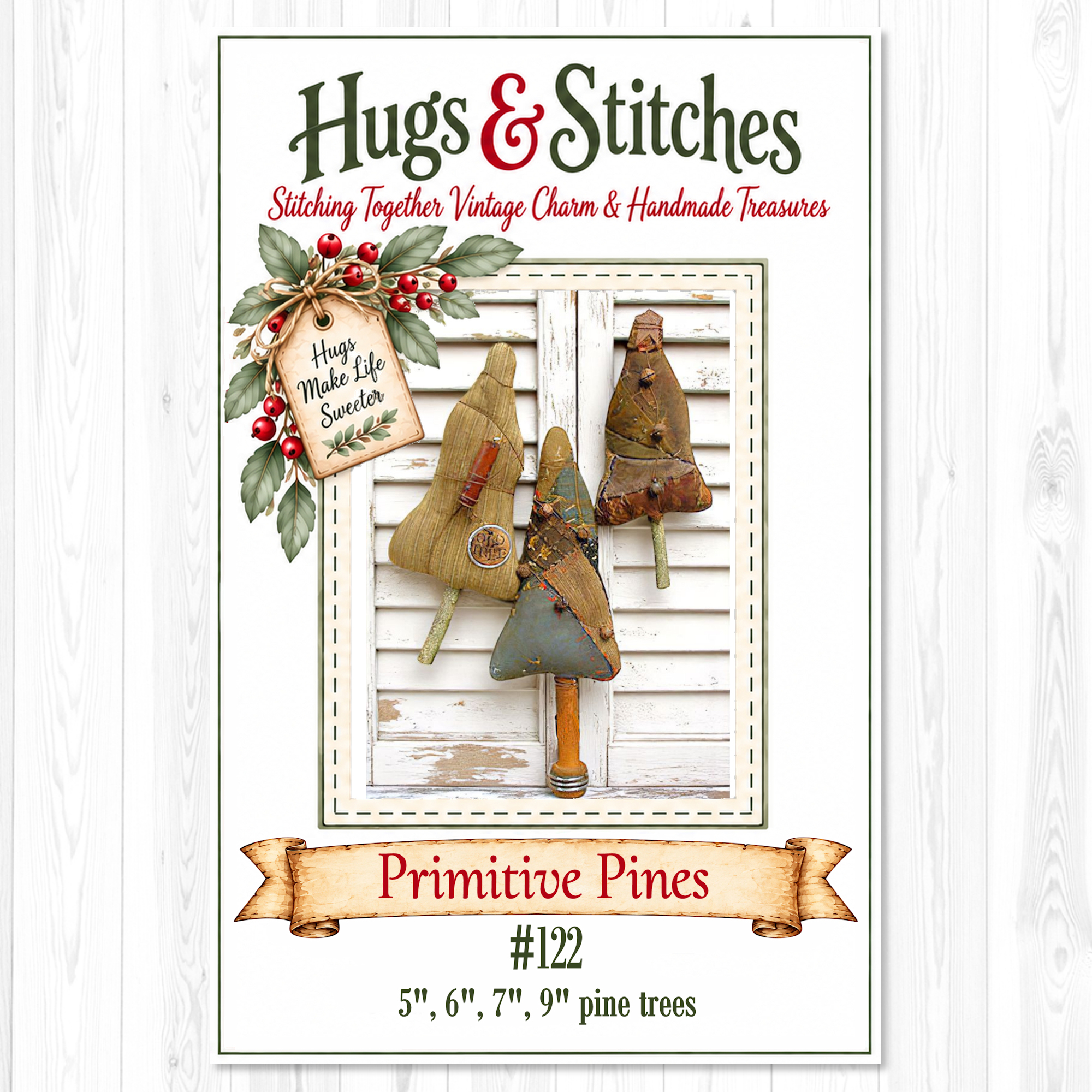 Primitive Pine Trees Pattern #122