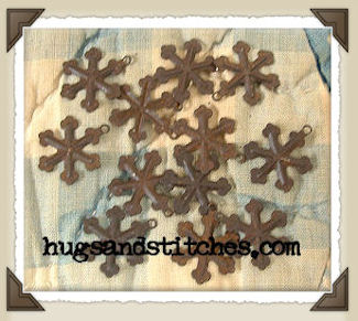 Rusty Snowflakes 3/4